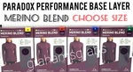 Paradox Women's Merino Blend Performance Base Layer 1/4 Zip Top Drirelease Sizes New. Price: $19.75.