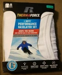 Russell Thermaforce Boy's Performance Baselayer Set Xl Arctic White New. Price: $13.49.