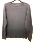 Heatkeep Men Black Base Layer Crew Neck Top Tee Lightweight Large Warm Workweak Pre-owned. Price: $14.50.