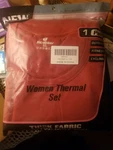 Women's Herobiker Thermal Set Ultra Soft Top & Bottom Base Layer Xl Red Cycling New. Price: $19.96.