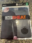 32 Degrees Heat Men's Long Sleeve Base Layer T- Shirt, Black, Xl New Nip. Price: $14.50.