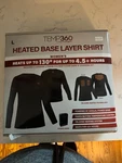 TEMP360 5V Heated Base Layer Shirt Women -heats Up To 130 For 4.5 Hr New. Price: $60.00.