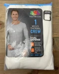 Fruit Of Loom Mens 2XL Thermal Underwear Crew Neck Shirt Wicking New. Price: $19.95.