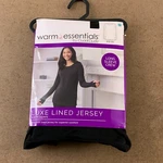 Warm Essentials Cuddl Duds Women's Small Luxe Lined Jersey Thermal Crewneck Top New. Price: $15.87.