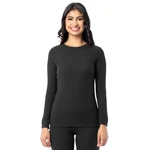 Fruit Of Loom Women's Black Waffle Thermal Fitted Long Sleeve Shirts: Xs-s New. Price: $11.99.