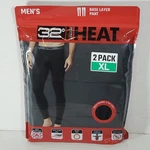 32 Degrees Heat Men's Base Layer Thermal Pants (black Xl) Pack Brand New. Price: $19.99.