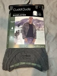 Cuddl Duds Cottonwear Performance Baselayer Long Sleeve Crew Top Grey Men's New. Price: $12.00.