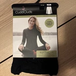 Nwt Women's Cuddl Duds Softwear With Stretch Long Sleeve Crew Top Black Sz New. Price: $10.00.