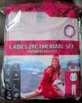 Ladies 2PC Thermal Set Microfiber Fleas M/m/m Pink Brand New!. Price: $15.99.