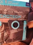 Free Country Womens Base Layer Pants Pack Of 2 Xxl Black Microtech Heat Pull On New. Price: $13.99.