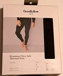 Goodfellow & Co Men's 36/38 Black Premium Ultra Soft Thermal Pant New. Price: $16.99.