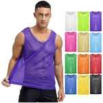 Mens Sleeveless Shirts Mesh Workout Sportswear Tank Basketball Tops New. Price: $11.49.