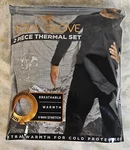 Body Glove 2 Piece Thermal Set Gray Waffle Breathable Warm, Stretch Ships Free New. Price: $29.77.