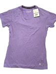 Nwt Smartwool Merino 150 Baselayer Short Sleeve Top Striped Cascade Purple New. Price: $49.95.