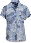 Dakine Women's Leilana Short Sleeve Button Up Shirt Medium Breezeway Blue. Price: $31.17.