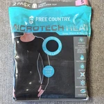 Free Country Women's 2 Pack Microtech Heat Base Layer Top Size Sm New Sealed. Price: $11.99.