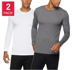 Pack Men's Size Small (34-36) Gray/white Sleeve 32 Degrees Neck Thermal Tee New. Price: $17.99.