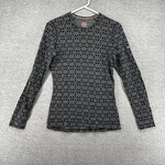 Icebreaker Base Layer Women Size Small 250 Merino Black Geometric New. Price: $24.73.