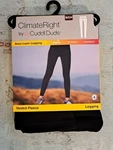 Cuddl Duds Base Layer Warm Stretch Fleece Black Leggings Size Small Nwt New. Price: $14.45.