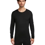 Icebreaker 200 Oasis Long Sleeve Crewe Merino Wool Thermal Men's Black Top Pre-owned. Price: $36.36.
