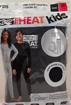 32 Degrees Heat Thermal Kids Long Sleeve Crew Legging Set Black Medium 8-10 New. Price: $16.99.