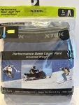 Nwt Xtek Mens Performance Base Layer Universal Weight Pants Navy Blue Large New. Price: $19.00.