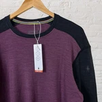 Smartwool Shirt Mens Large Thermal Merino Base Layer L/s Heather Purple New. Price: $59.95.