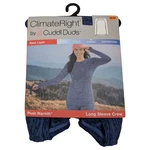Cuddl Duds Climateright Base Layer Top Womens Blue Long Sleeve Mock Neck Size New. Price: $12.99.