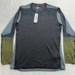Smartwool Intraknit Thermal Merino Base Layer Crew Charcoal Moss Xl SW016453 New. Price: $69.95.