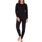 Fruit Of Loom Women's Micro Waffle Thermal Union Medium-large, Black New. Price: $36.40.
