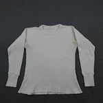 Vintage Hanes Thermal Shirt Mens Medium White Waffle Knit Base Layer Long Johns New. Price: $19.99.