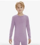Iguana Unisex Kids 100% Merino Wool Base Layer Top Medweight Thermal Violet 7-8 New. Price: $34.97.