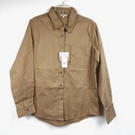 Wrangler Riggs Workwear Workshirt Top Women's Size Brown Long Sleeve Stretch New. Price: $22.18.