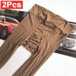 (2-PACK) Men's Ultra-thin Leggings Sheer Shiny Long Pants Skinny Trousers New. Price: $17.99.