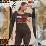 Nwt 2-PACK 32 Degrees Heat Ladies Thermal Top Color Charcoal Gray, Size New. Price: $15.00.