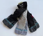Stance Run Crew Performance Light Cushion Men's 3 Pack Black Red Grey Nwt New. Price: $44.95.