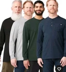 New Tag Dickies Mens Heavyweight Long Sleeve Henley Tee T-shirt WL451 Size. Price: $24.99.