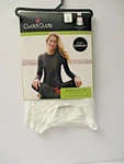 Cuddl Duds Womens Softwear Stretch Long Sleeve Crew Top Size Medium 10-12 Ivory New. Price: $26.99.