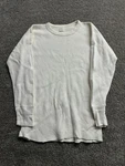Vtg 80S Wright's Thermal Top Small White Long Sleeve Made In Usa Men's Large Pre-owned. Price: $19.99.