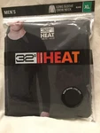 32 Degrees Heat Mens Size Large Charcoal Gray Crew Neck Quick Dry T-shirt Tee New. Price: $18.99.