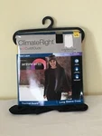 Climate Right Cuddl Duds Women Thermal Guard Long Sleeve Crew Top Black New. Price: $13.95.