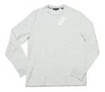 Vince Men's Heather White Thermal Double Knit Waffle Crew-neck T-shirt $165 New. Price: $86.25.