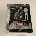 Knocker Waffle Knit Thermal Underwear 2 Piece Set Black Men Size (34-36) New. Price: $18.00.