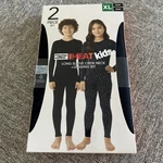 32 Degrees Heat Kids Long Sleeve Crew Neck Legging Set Black, Xl New. Price: $14.99.