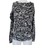 Burton Dryride Lightweight Base Layer Crewneck Black White Women's Top Pre-owned. Price: $25.00.