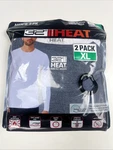New 32 Degrees Men Thermal Long Sleeve Crew Neck Shirt Xl 2-PACK White & Heath. Price: $29.95.