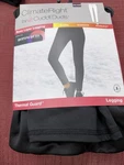Nwt Climate Right Cuddl Duds Women Aero Black Leggings Warmer Xxl New. Price: $17.50.