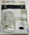 Coldpruf Base Layer -men's Basic Dual Long Sleeve Top- Size Medium Black New. Price: $19.99.