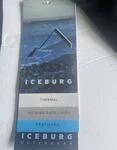 Iceburg Thermal Set 2 Pc Woman Small Black Soft Cozy Breathable Base Layers New. Price: $29.95.