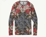 Burton Lightweight Ladies Crew, Long Sleeve Size Color: Cheetah Floral Dryride Pre-owned. Price: $27.99.